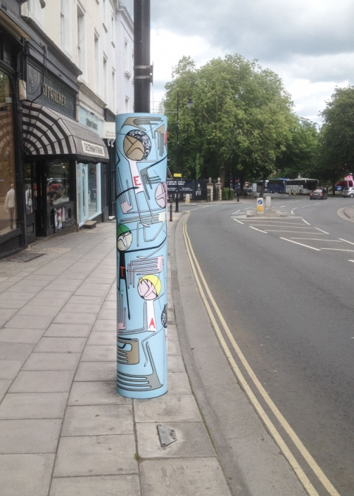 PublicArt-CheltenhamLamppost1