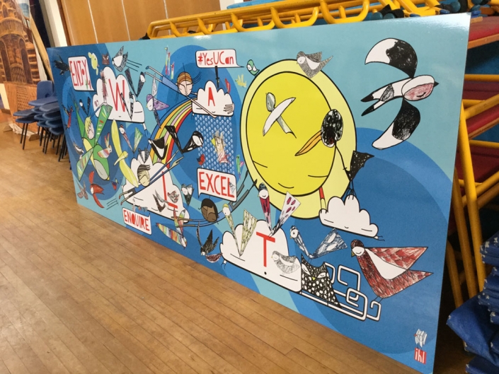 Glenfall Mural 1