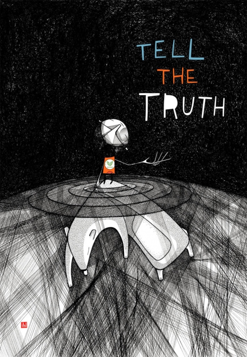 XR Tell the Truth ink