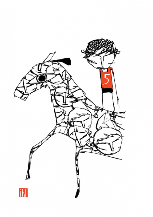 SpiritOfWestgate – POEMS 5 PLACES HORSE print